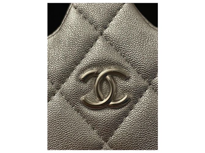 Portamonete Chanel Stella Argento Pelle - vista 4