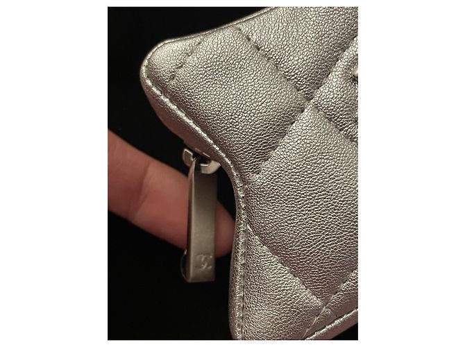 Portamonete Chanel Stella Argento Pelle - vista 5