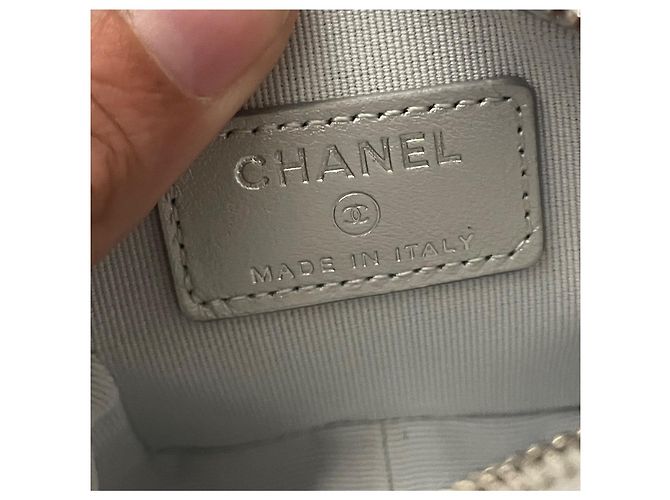Portamonete Chanel Stella Argento Pelle - vista 8