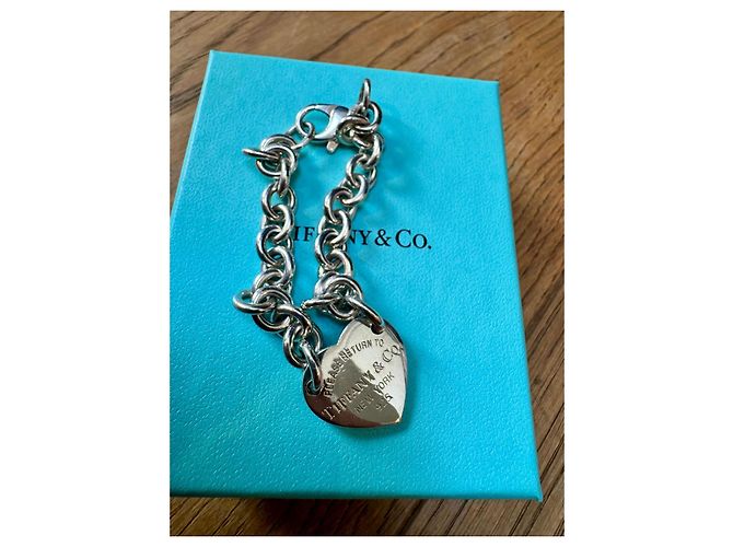 Tiffany & Co Bracciale a catena Return to Tiffany con pendente a forma di cuore Argento - vista 10