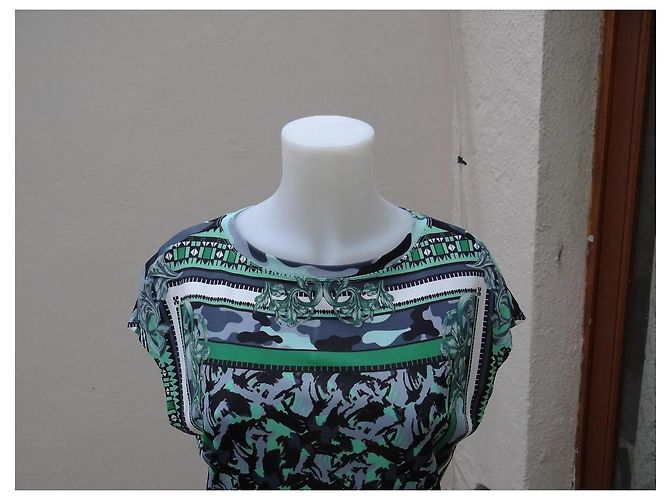 Vestito Versace in viscosa multicolore - vista 2