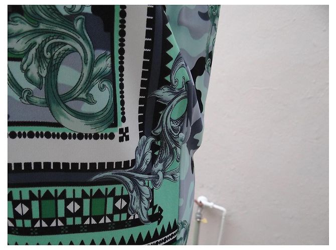 Vestito Versace in viscosa multicolore - vista 3