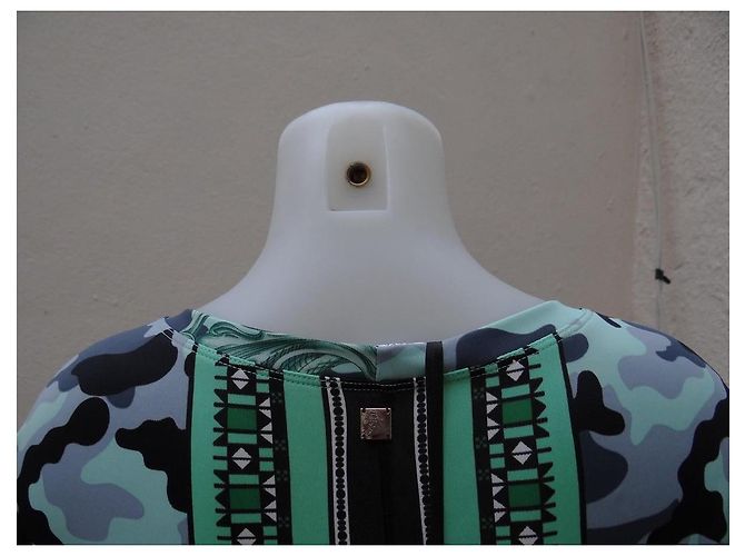 Vestito Versace in viscosa multicolore - vista 7
