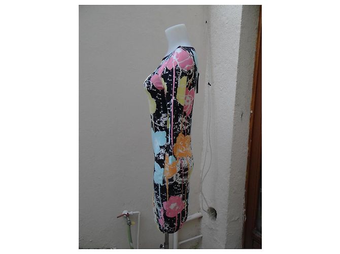 Vestido Blumarine de lã e viscose Multicor - vista 4