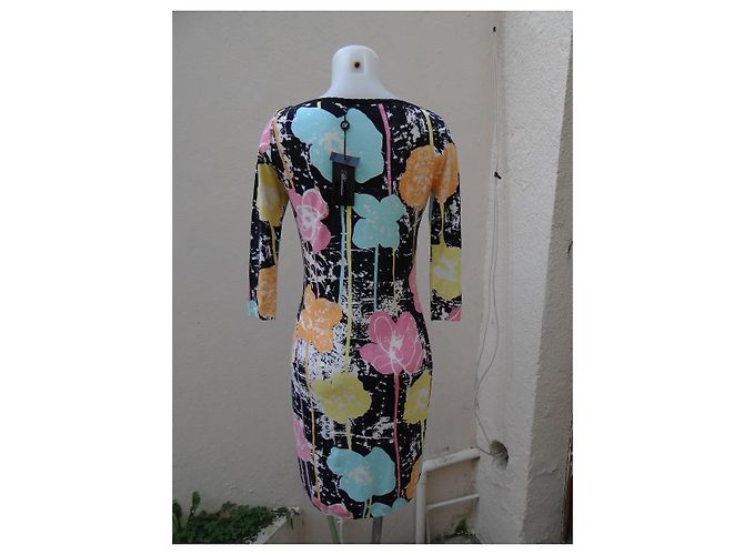 Vestido Blumarine de lã e viscose Multicor - vista 5
