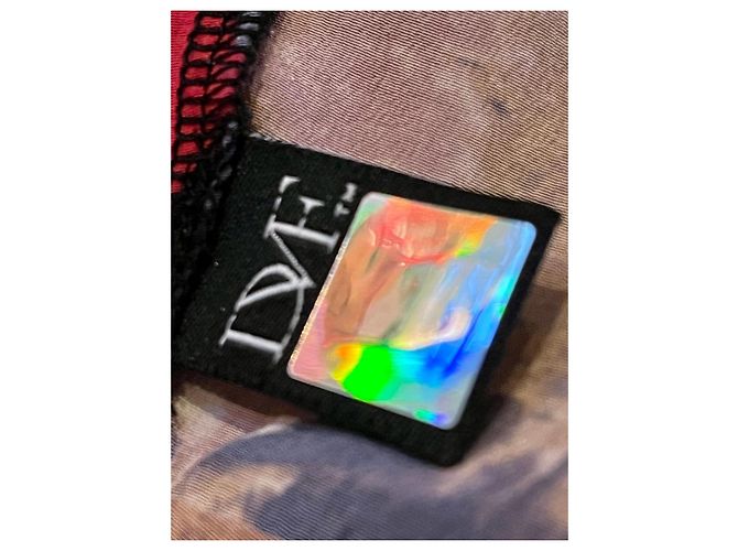 Diane Von Furstenberg Buntes Seidenkleid Sabine von DvF Mehrfarben - Ansicht 2