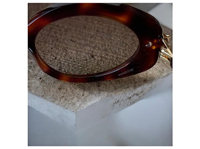 Gafas de sol Cartier Havana Oro/Marrón CT0213S 002 Castaño Gold hardware - vista 3