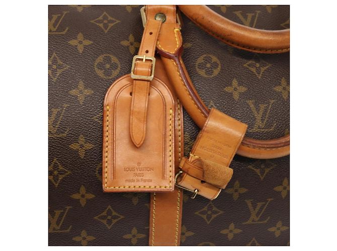 LOUIS VUITTON Monogram Keepall 60 Borsa Boston M41422 LV Auth 84971 Monogramma - vista 18