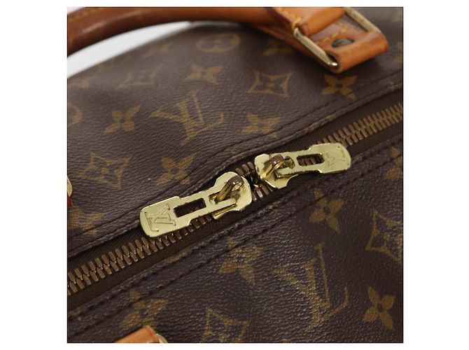 LOUIS VUITTON Monogram Keepall 60 Borsa Boston M41422 LV Auth 84971 Monogramma - vista 19
