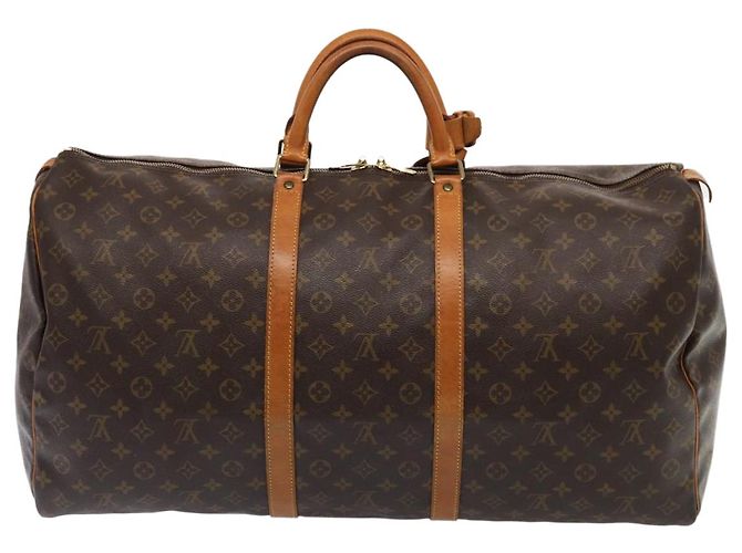 LOUIS VUITTON Monogram Keepall 60 Borsa Boston M41422 LV Auth 84971 Monogramma - vista 2