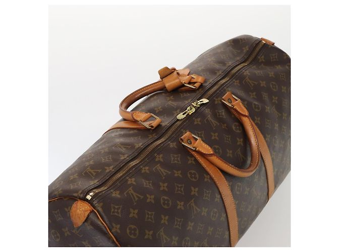 LOUIS VUITTON Monogram Keepall 60 Borsa Boston M41422 LV Auth 84971 Monogramma - vista 6
