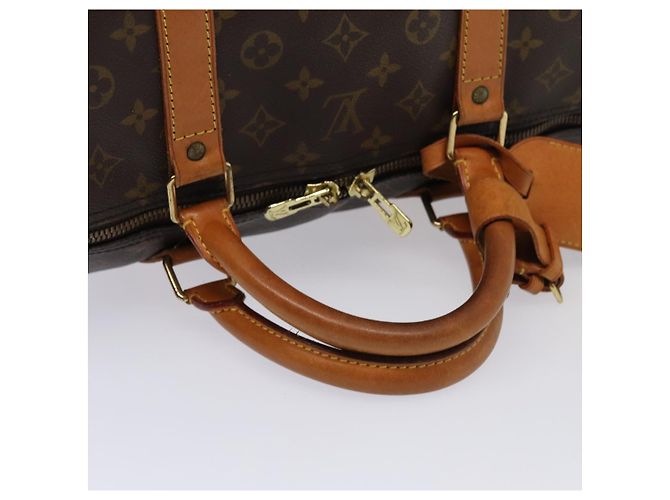 LOUIS VUITTON Monogram Keepall 60 Borsa Boston M41422 LV Auth 84971 Monogramma - vista 7