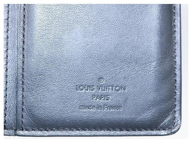 LOUIS VUITTON Cartera Brazza Damier Infini Negra N63010 Auth bs17104 Negro - vista 14