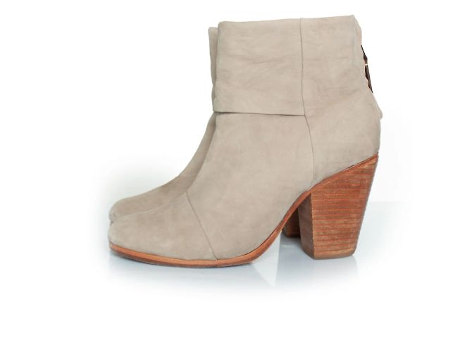 Rag & Bone, NY Newbury botas de tobillo con cremallera trasera Gris - vista 2