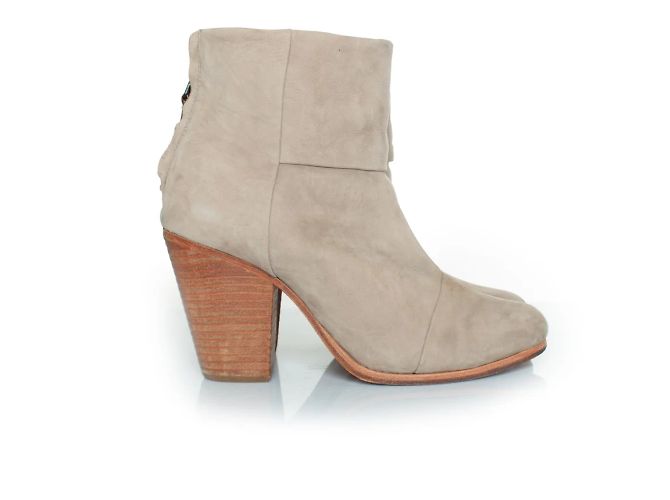 Rag & Bone, NY Newbury botas de tobillo con cremallera trasera Gris - vista 5
