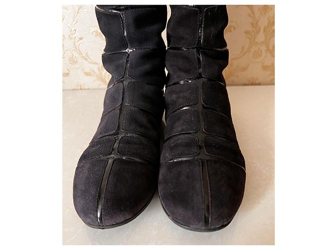 Botas Dior de cuero negras Negro - vista 8