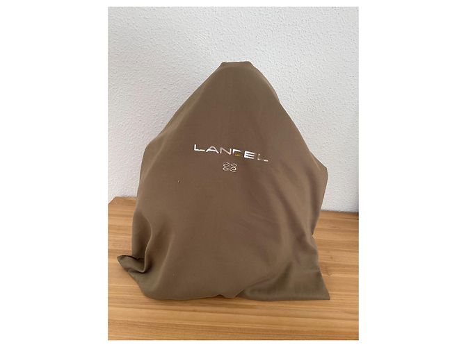 Borsa a mano Lancel Adjani Pelle vernice Cognac - vista 4
