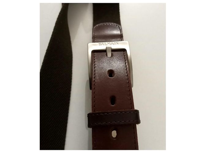 Balmain Belt Brown Leather - view 7