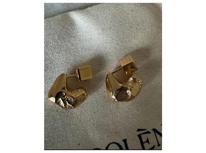 Orecchini Polène Eroz dorati D'oro - vista 4