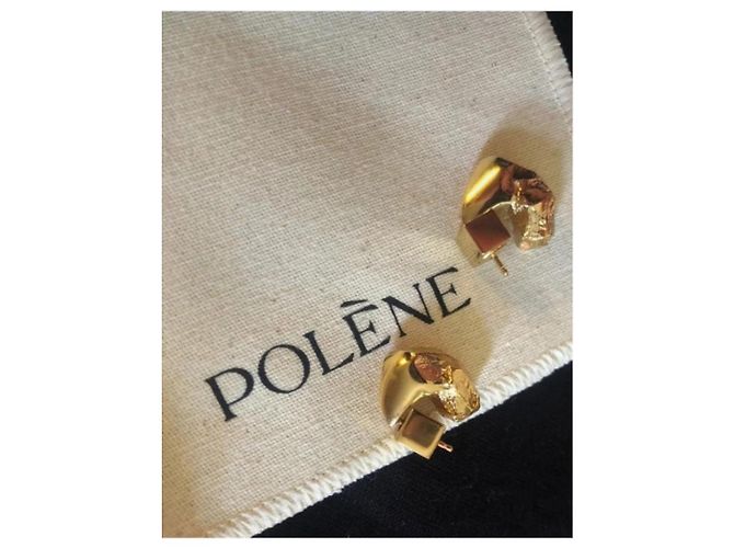 Orecchini Polène Eroz dorati D'oro - vista 5