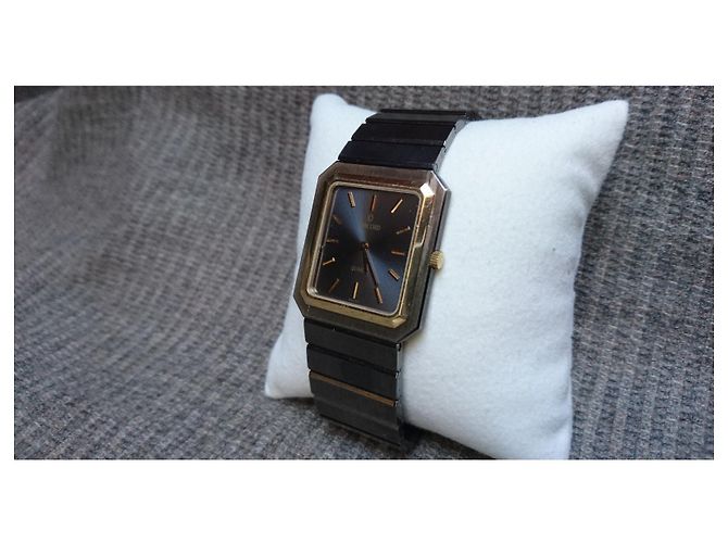 Relógio de quartzo Concord Mariner SG com bezel de ouro ref 15 81 626 V13G, Suíça Dourado Cinza - vista 4