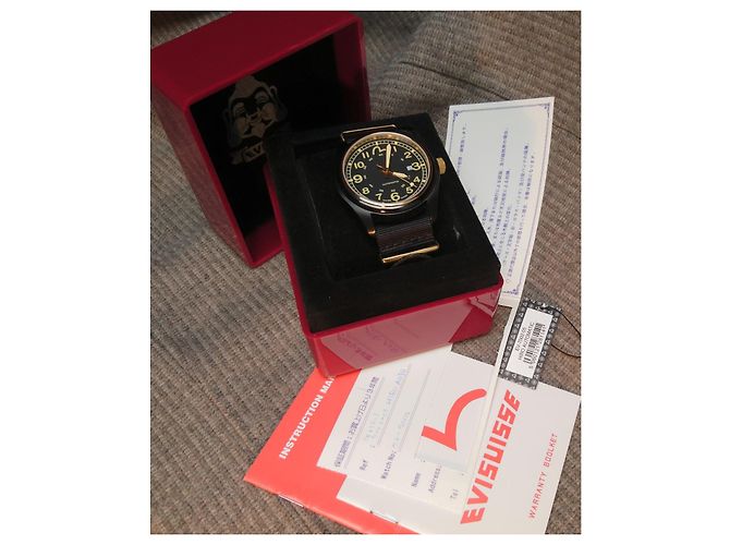 Orologio automatico Evisu Hiro ref EV-7200-05 Swiss Made Nero Multicolore - vista 3