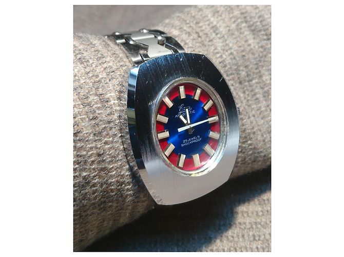Autre Marque Orologio automatico rètro Eza Argento - vista 11
