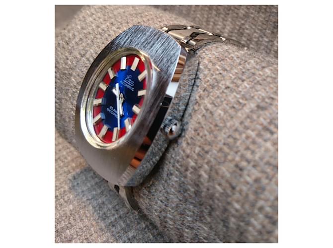 Autre Marque Orologio automatico rètro Eza Argento - vista 3