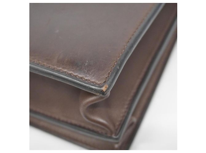Sac à dépêches Hermès Sac À Dépèches Marron - vue 7