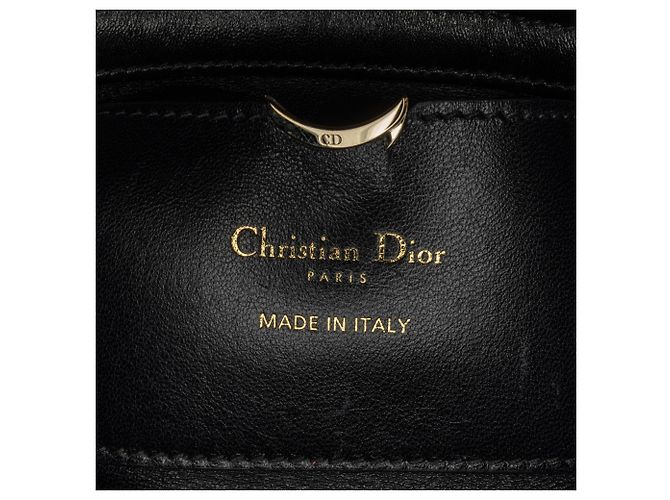 Dior Blu Medio Nastro Perline Ricamato Floreale Signora D Joy - vista 5