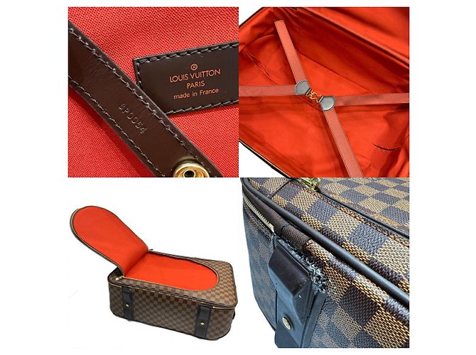 Tragetasche Louis Vuitton Damier Pegase 55 Braun Damier ebene - Ansicht 6