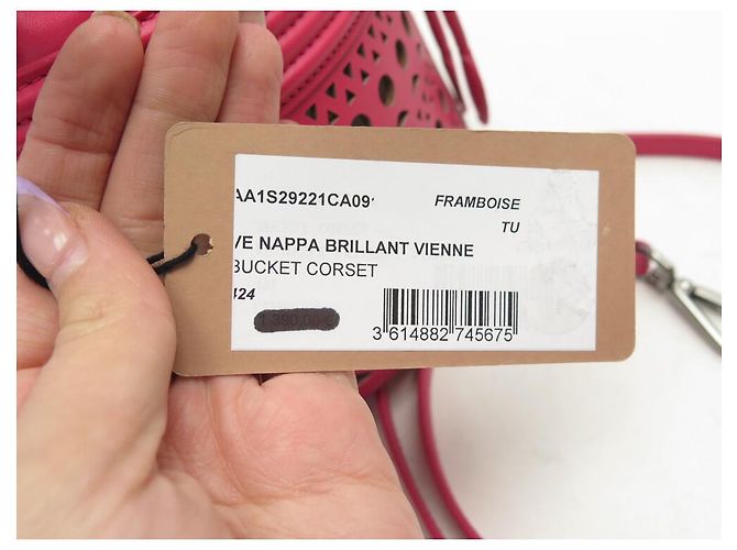 Alaïa NOVE BOLSA ALAIA CORSET VIENNE AA1S29221CA09 BOLSA DE COURO - vista 10