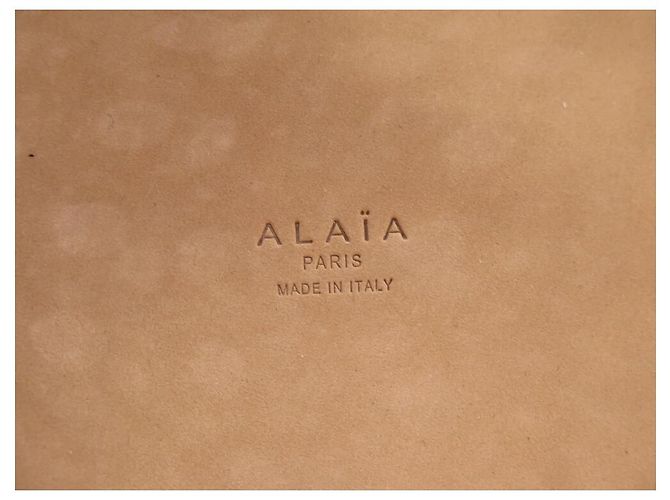 Alaïa NOVE BOLSA ALAIA CORSET VIENNE AA1S29221CA09 BOLSA DE COURO - vista 7