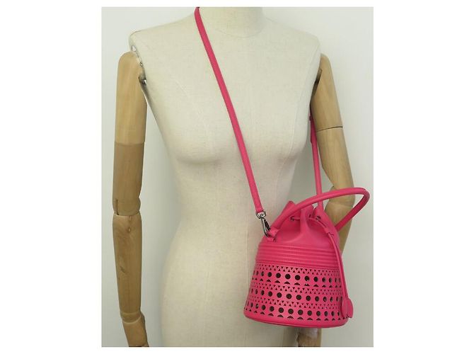 Alaïa NOVE BOLSA ALAIA CORSET VIENNE AA1S29221CA09 BOLSA DE COURO - vista 8