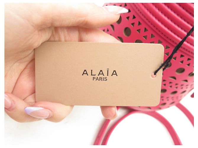 Alaïa NOVE BOLSA ALAIA CORSET VIENNE AA1S29221CA09 BOLSA DE COURO - vista 9