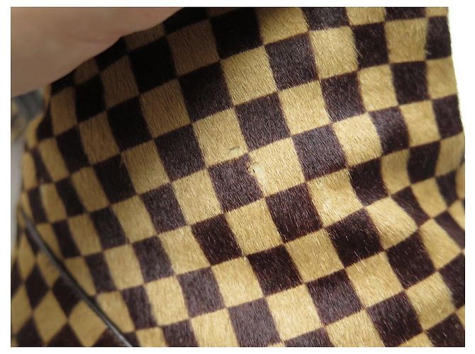 BOTAS DE CUERO LOUIS VUITTON DAMIER SAUVAGE LOCK 39 - vista 10