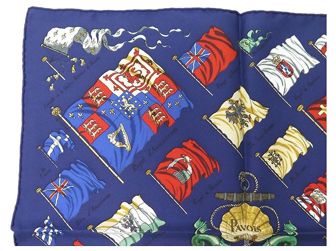 Hermès NOVE LOTTO 2 FULAR HERMES CHANTILLY + PAVOIS GAVROCHE FULAR IN SETA - vista 12