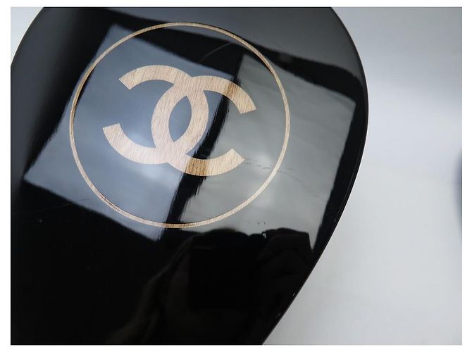 LOT CHANEL 2 BEACH RACKETS + 2 BALLS IN BLACK LACQUER WOOD - view 10