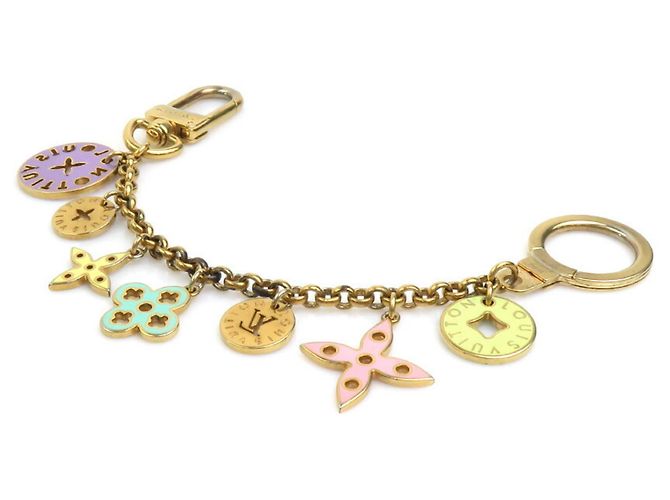 Charm Portocle Chaine Looping Louis Vuitton Multicolore D'oro - vista 3