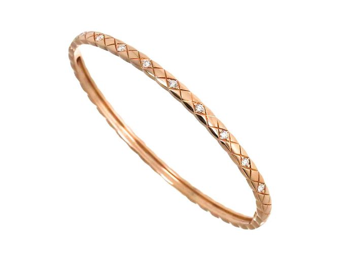 Bracciale charm in diamante Chanel Coco Crush - vista 3