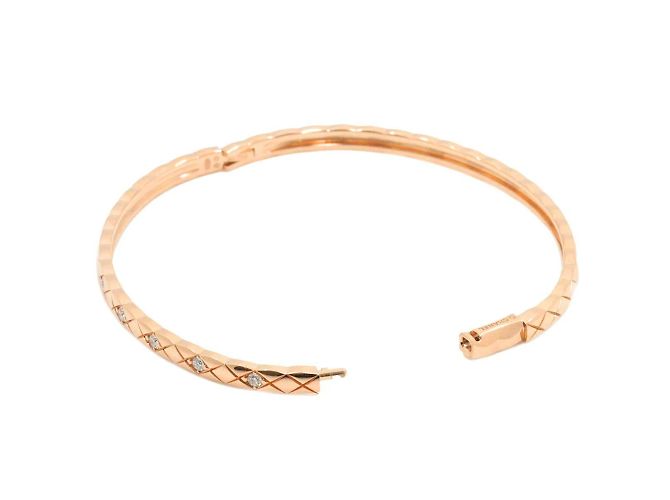 Bracciale charm in diamante Chanel Coco Crush - vista 5