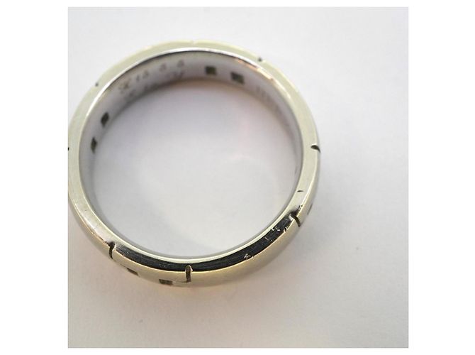 Hermès Hermes Hercules K18WG White Gold Men's Band Ring - view 11