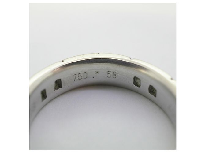 Hermès Hermes Hercules K18WG White Gold Men's Band Ring - view 5