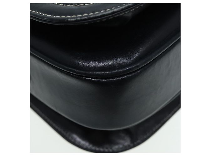 Céline Borsa a Spalla CELINE C Sulky Navy Gold Auth ep5332 - vista 14