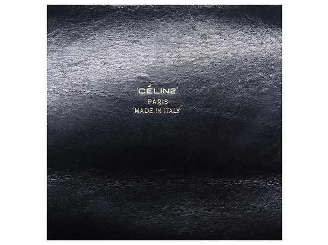 Céline Borsa a Spalla CELINE C Sulky Navy Gold Auth ep5332 - vista 19