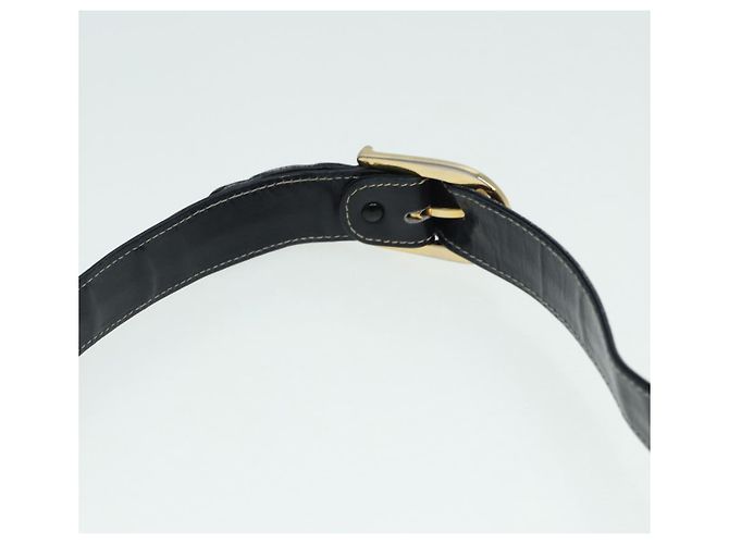Céline Borsa a Spalla CELINE C Sulky Navy Gold Auth ep5332 - vista 8