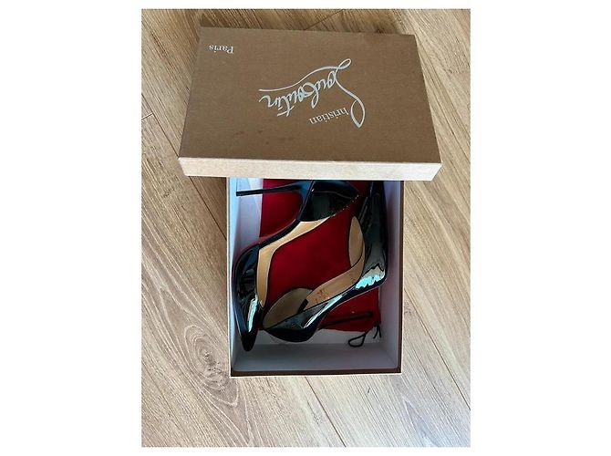 Christian Louboutin Lackleder-Pumps Iriza Schwarz - Ansicht 2