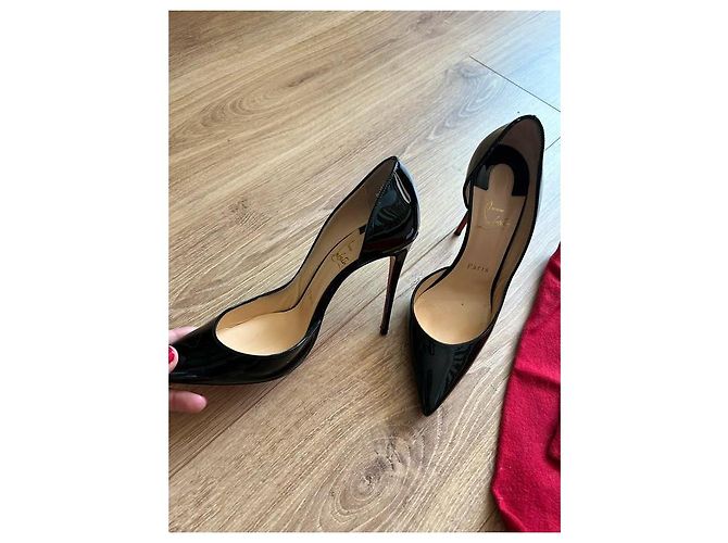 Christian Louboutin Lackleder-Pumps Iriza Schwarz - Ansicht 9