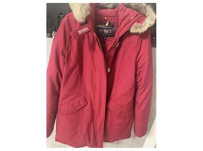 Parka Woolrich Roja de Algodón - vista 3