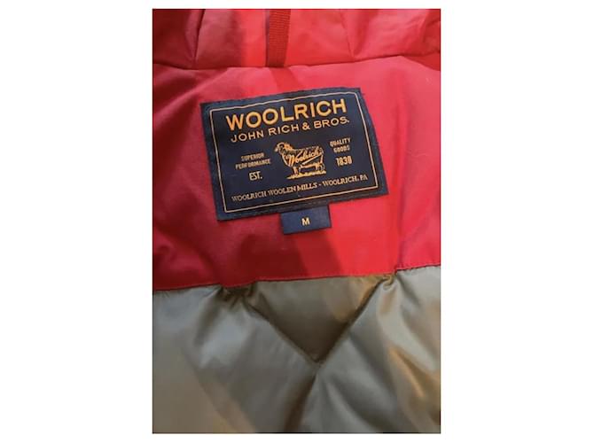 Parka Woolrich Roja de Algodón - vista 5